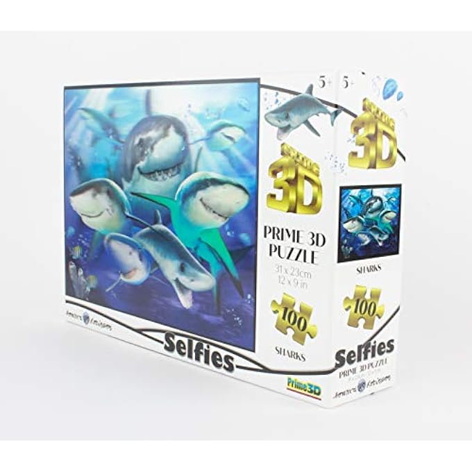 PUZZLES SHARK SELFIE 100PC - Image 2